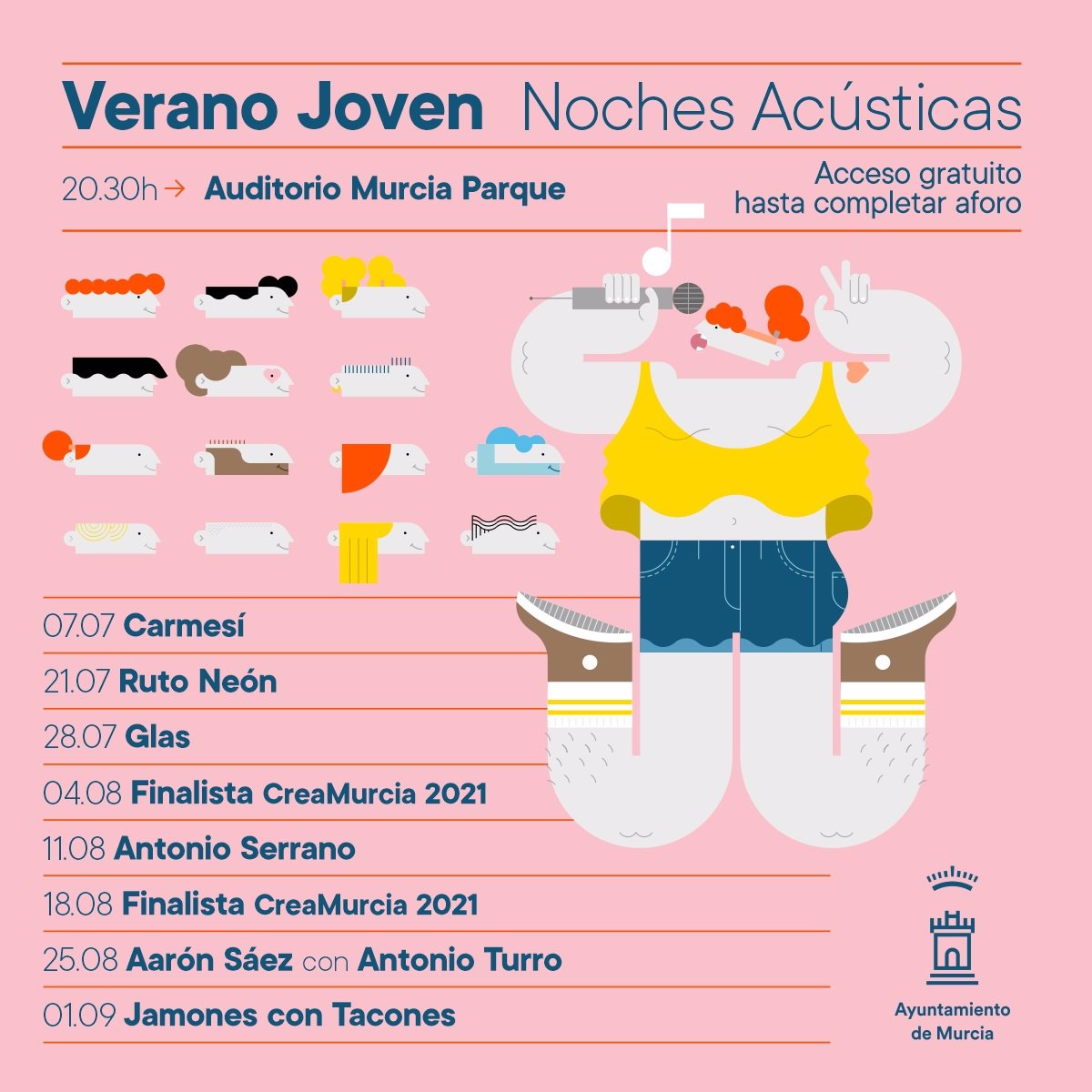 Las Noches Acústicas en el Verano Joven de Murcia