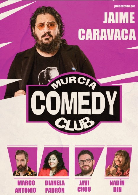 Vuelve Murcia Comedy Club con Jaime Caravaca
