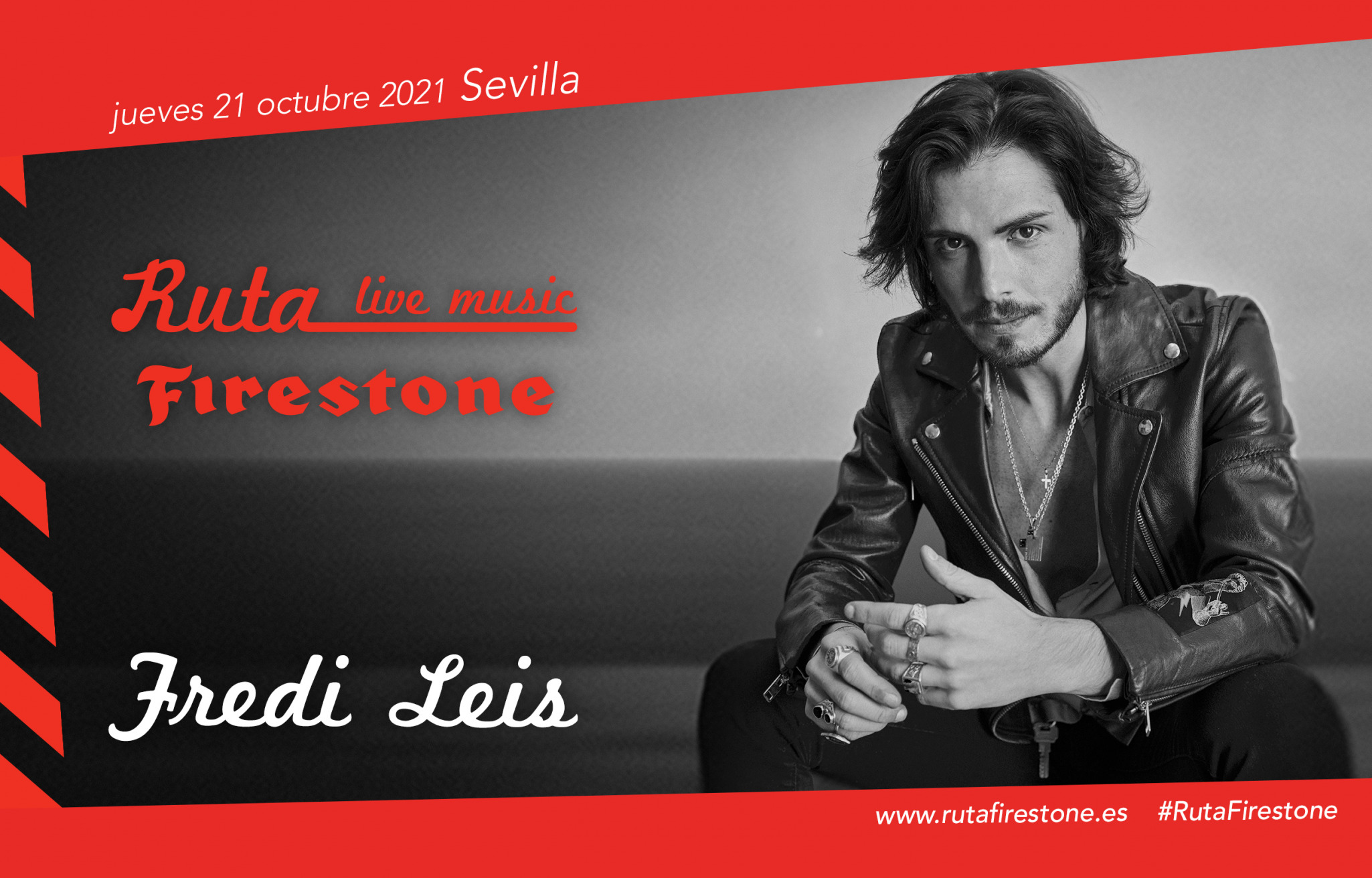 Fredi Leis llega a Sevilla con la Ruta Firestone 2021
