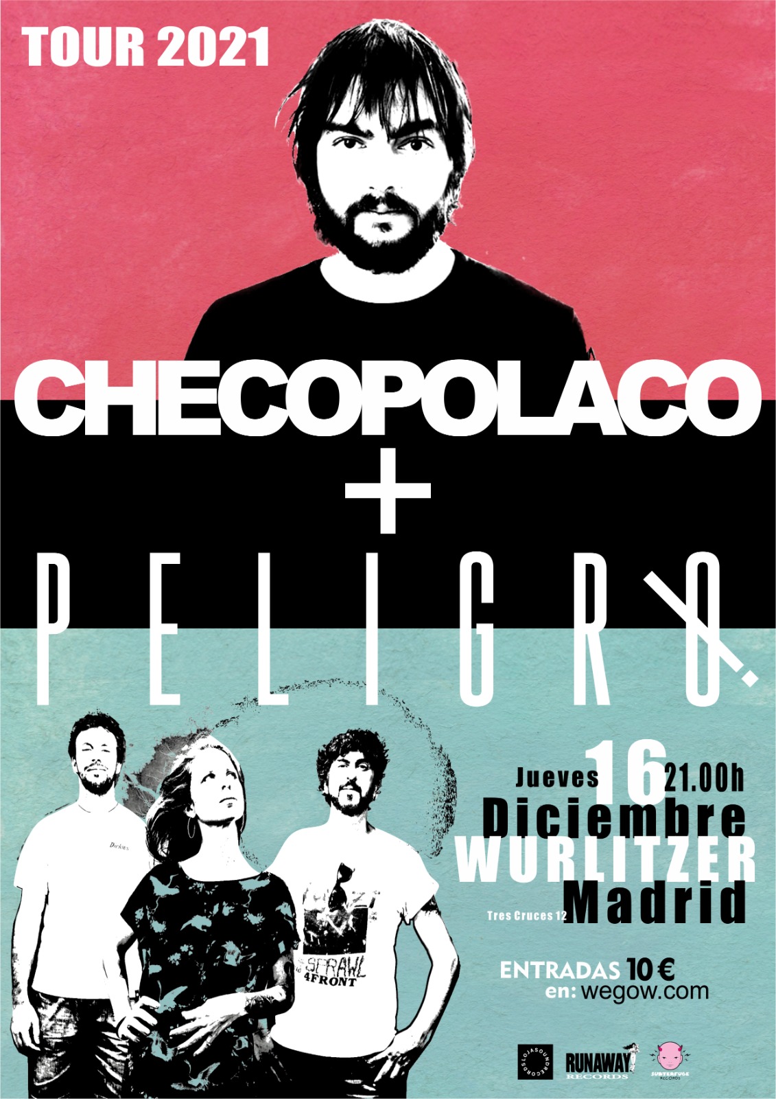 PELIGRO! & Checopolaco (Presentando Álbum) – Concierto en Madrid