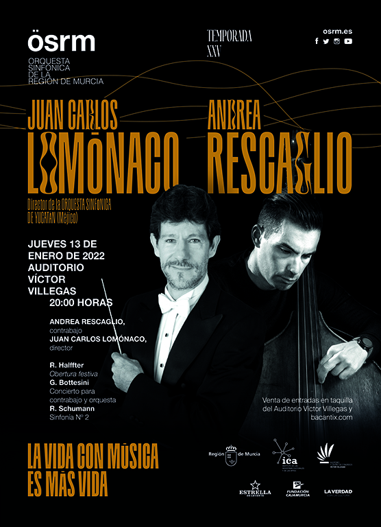 La Orquesta Sinfonica de la Región de Murcia enero 1