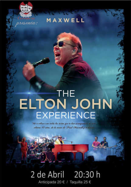 The Elton John Experience en el teatro Cervantes