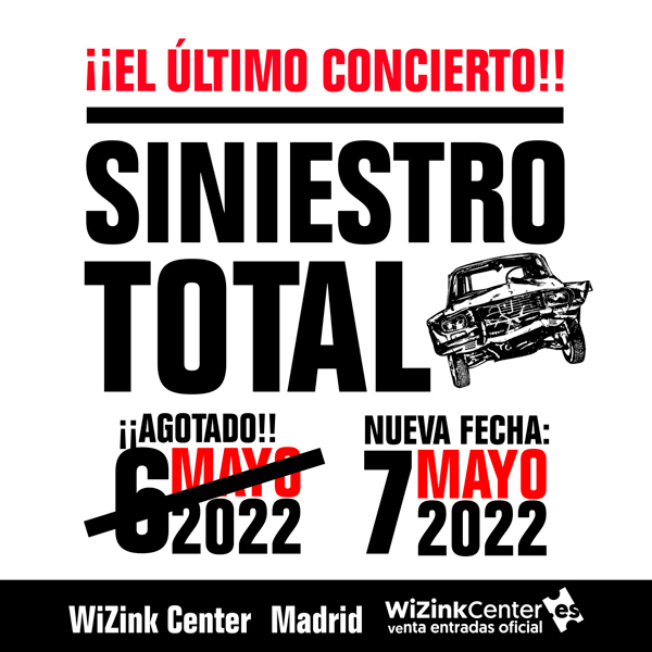 Concierto de Siniestro Total en WiZink Center  en Madrid