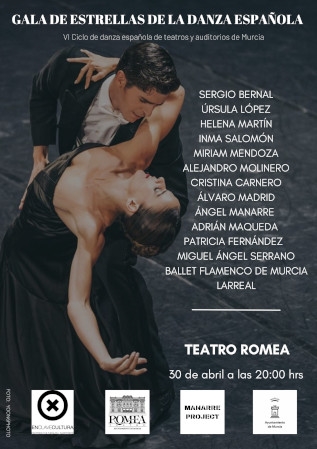 Gala de Estrellas de la Danza Española en el Teatro Romea de Murcia