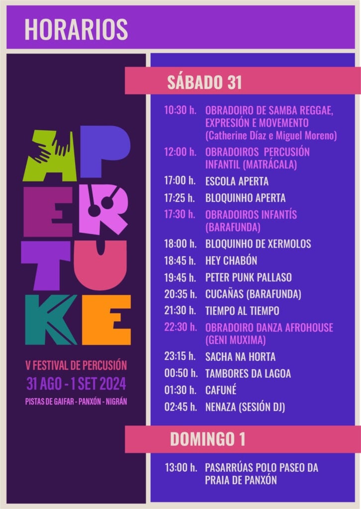 horarios apertuke 24