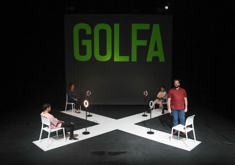 Golfa, obra de teatro en el auditorio municipal de Vigo