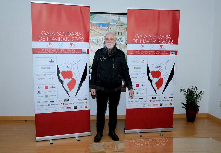 Gala Solidaria de Navidad 2022 Presentacion Pedro Sobrado