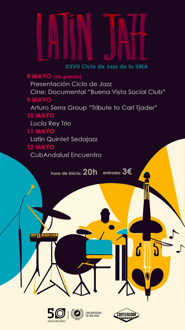 CONCIERTO de Arturo Serra Group – «Tribute to Cal Tjader» XXVII Ciclo de Jazz UMA 2023