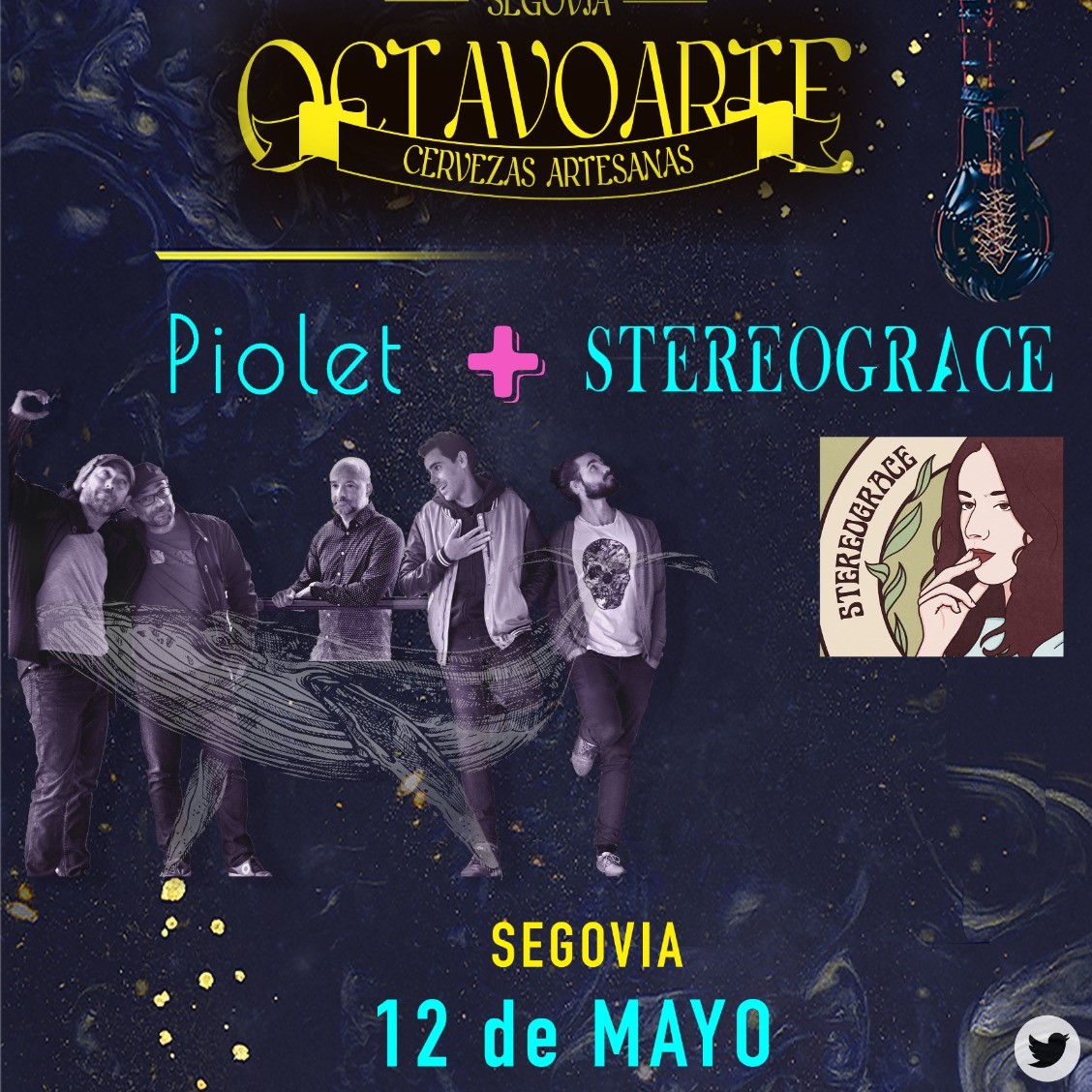 Concierto de Piolet + Stereograce en Segovia