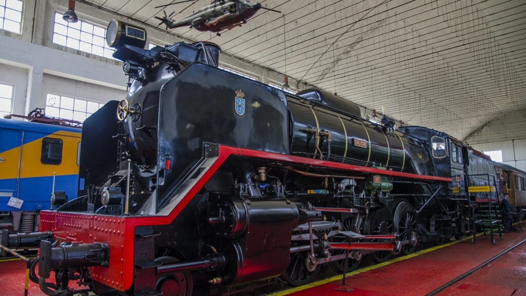 Museo del ferrocarril Monforte. museos interesantes galicia