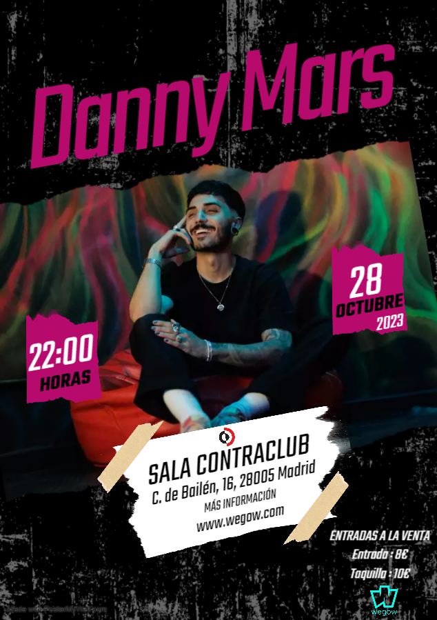 Danny Mars en concierto – ContraClub