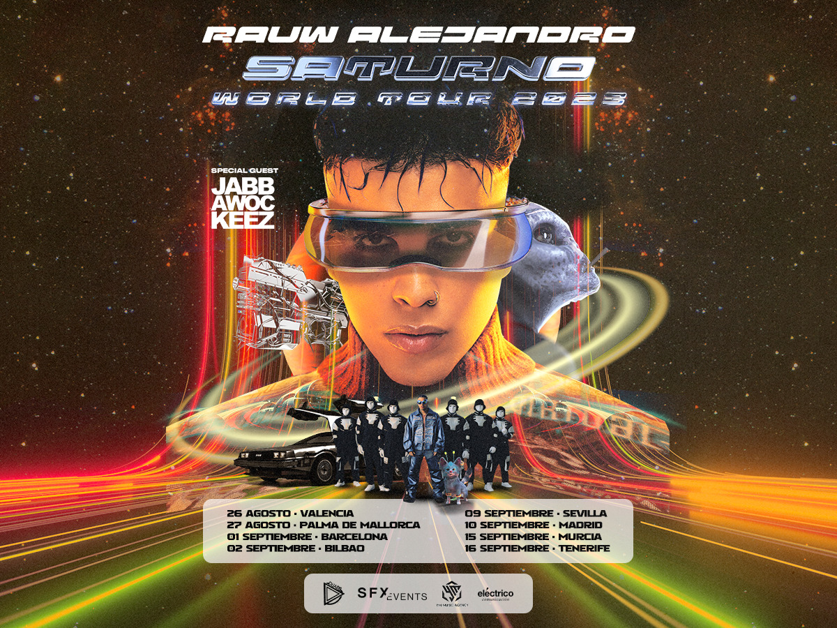 Rauw Alejandro Saturno World Tour | Sevilla 2023