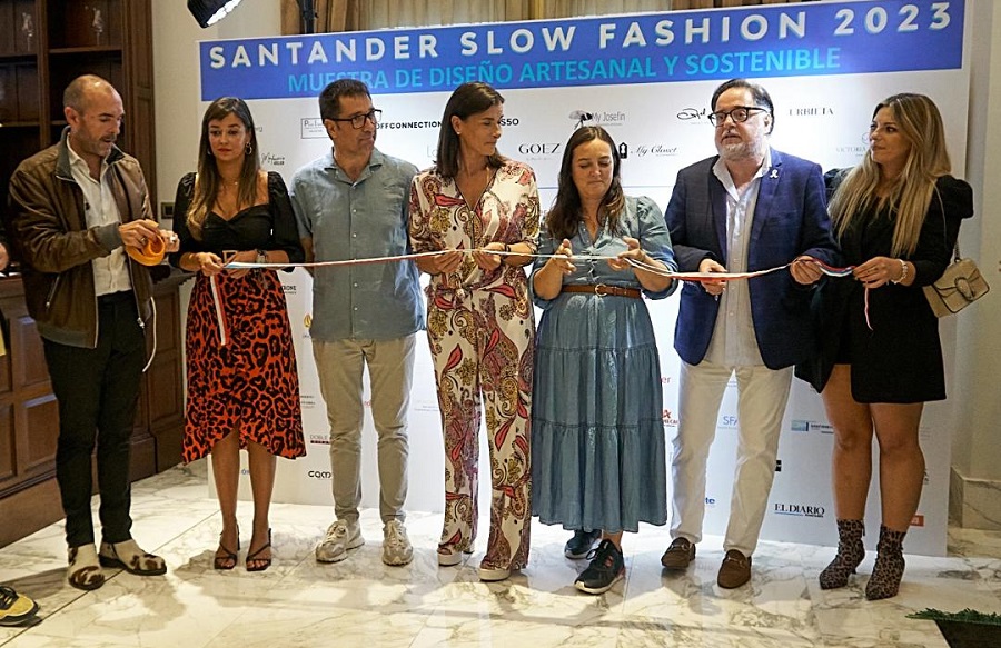 Santander Slow Fashion 2023 Inauguracion corte cinta