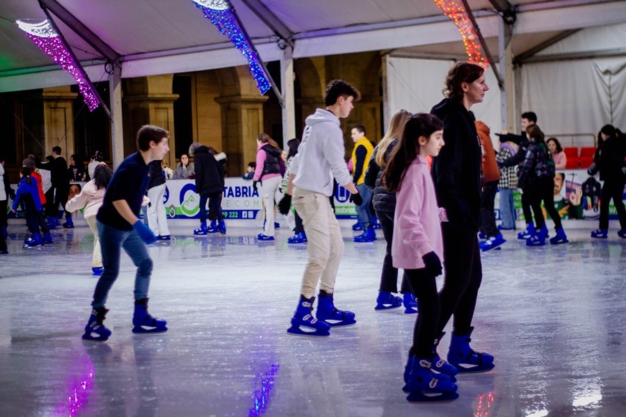 santander es navidad pista de hielo