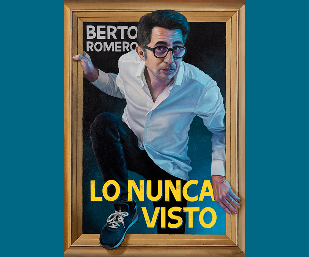 BERTO ROMERO-LO NUNCA VISTO en Alicante: Un show inédito lleno de risas y humor absurdo.