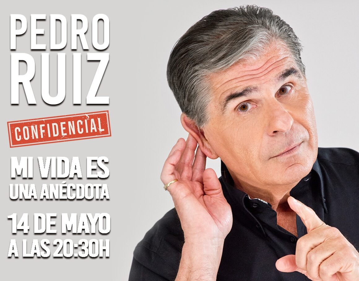 Pedro Ruiz presenta ‘Mi vida es una anécdota’ en Córdoba