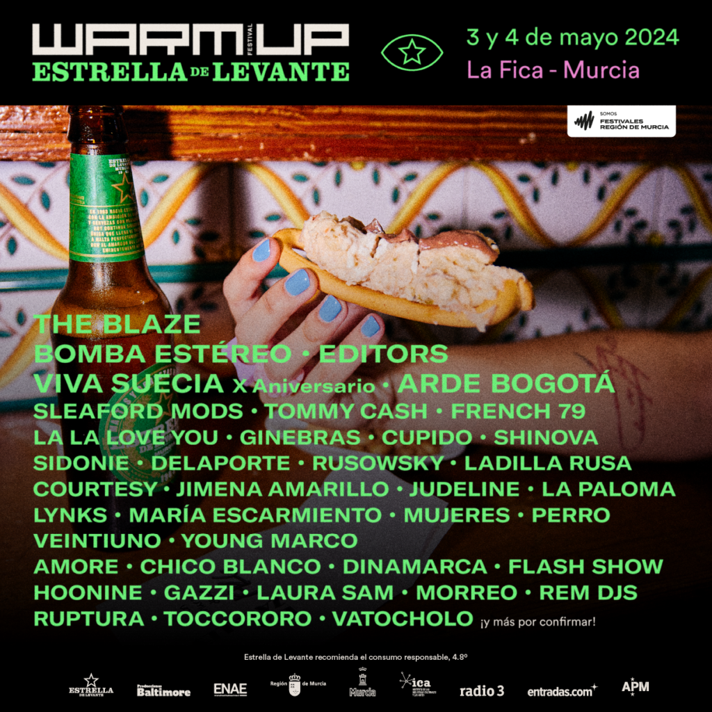 Warm Up Festival 2024 cartel y artistas confirmados La Guía GO!