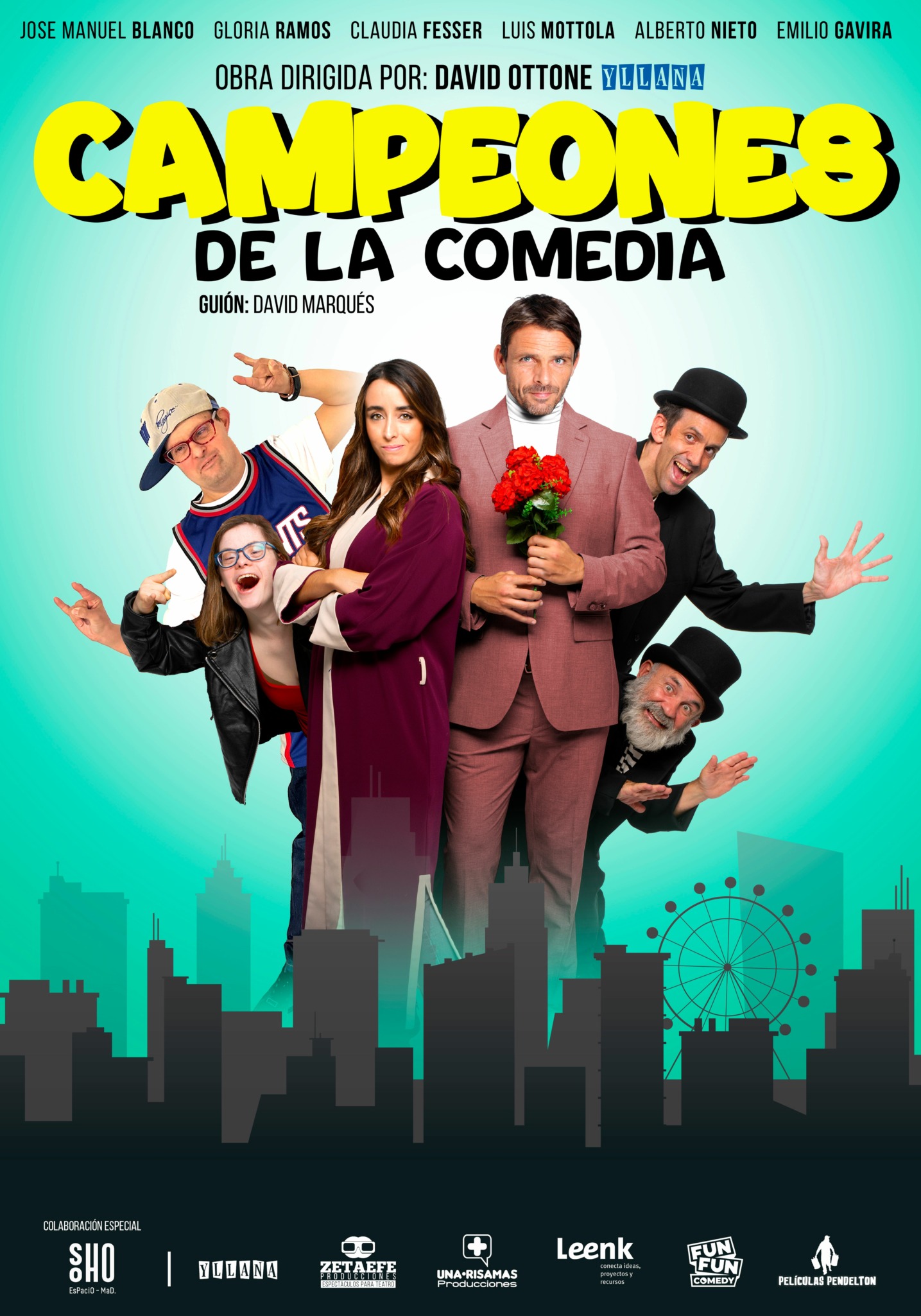 Campeones de la Comedia desembarca en Aranjuez