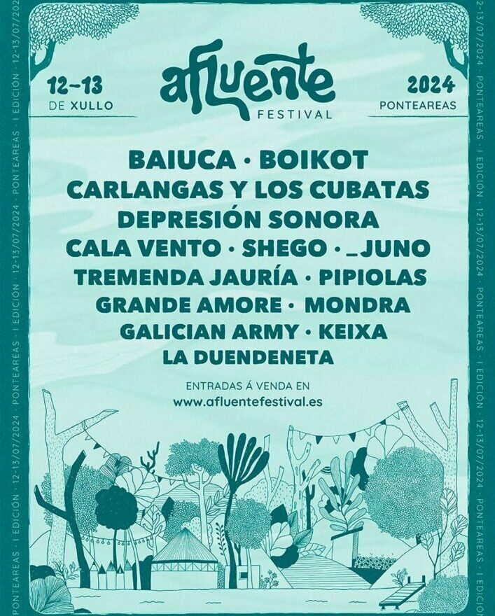 El Afluente Festival, primera edición del festival en Ponteareas