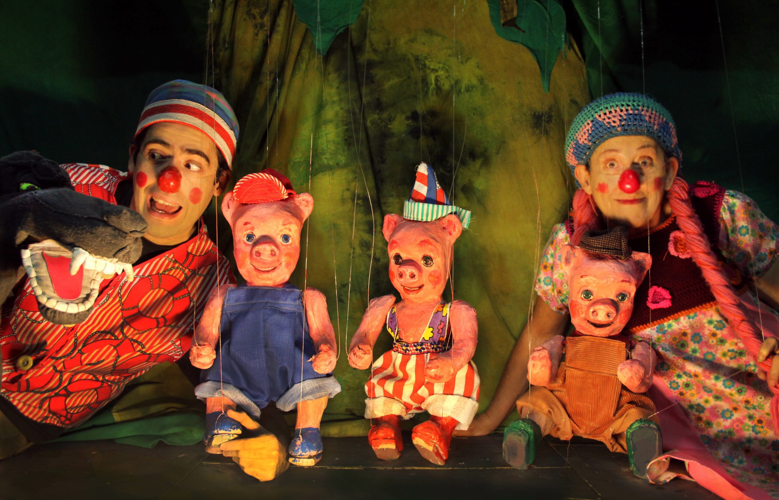 «Los 3 cerditos: divertida comedia de marionetas en Valencia»
