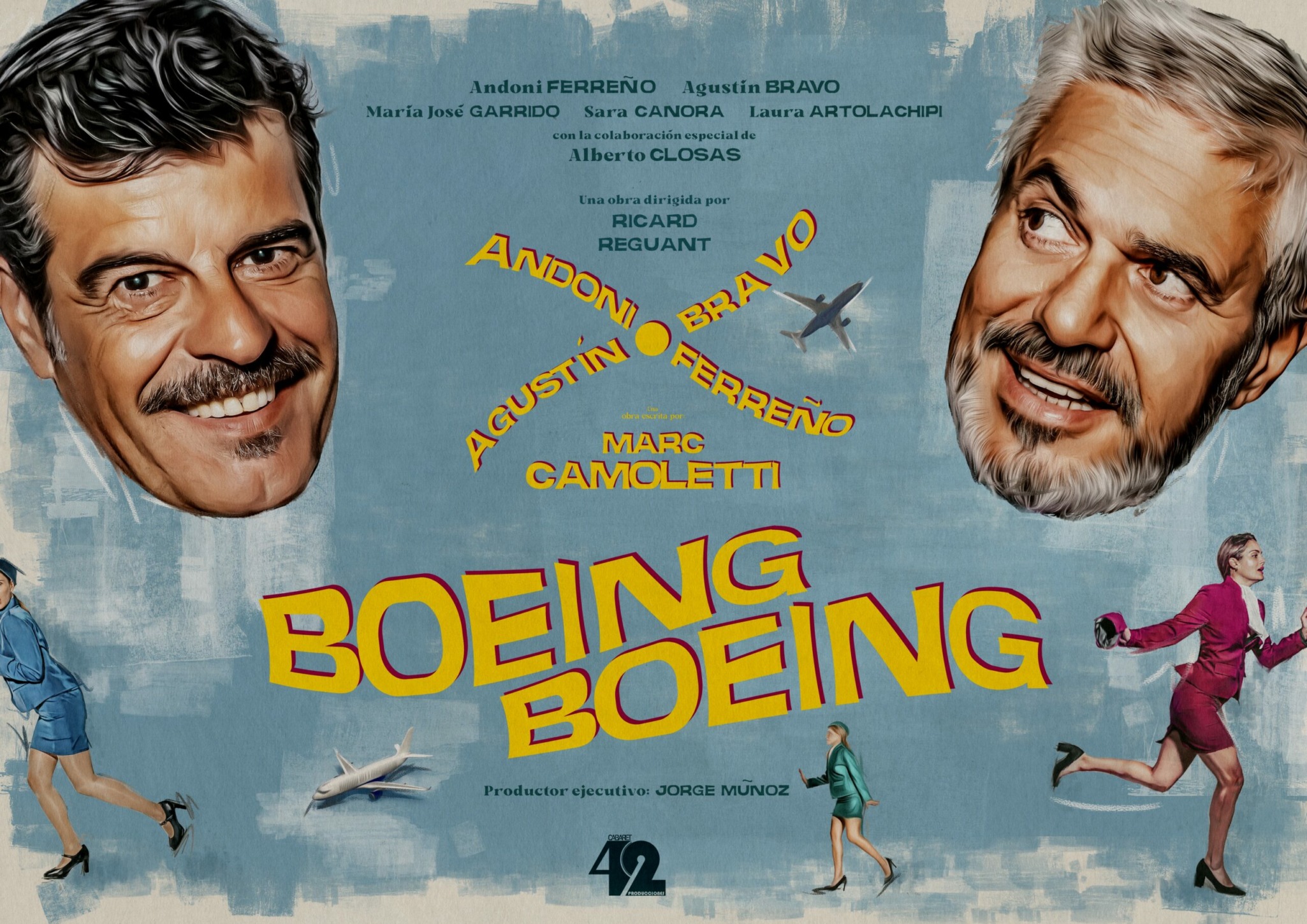 ‘Boeing Boeing’ en el Teatro Auditorio Adolfo Suárez (Tres Cantos)