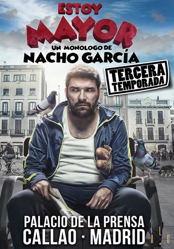 Nacho Garcia en el Palacio de la Prensa (espectáculos) (Madrid)