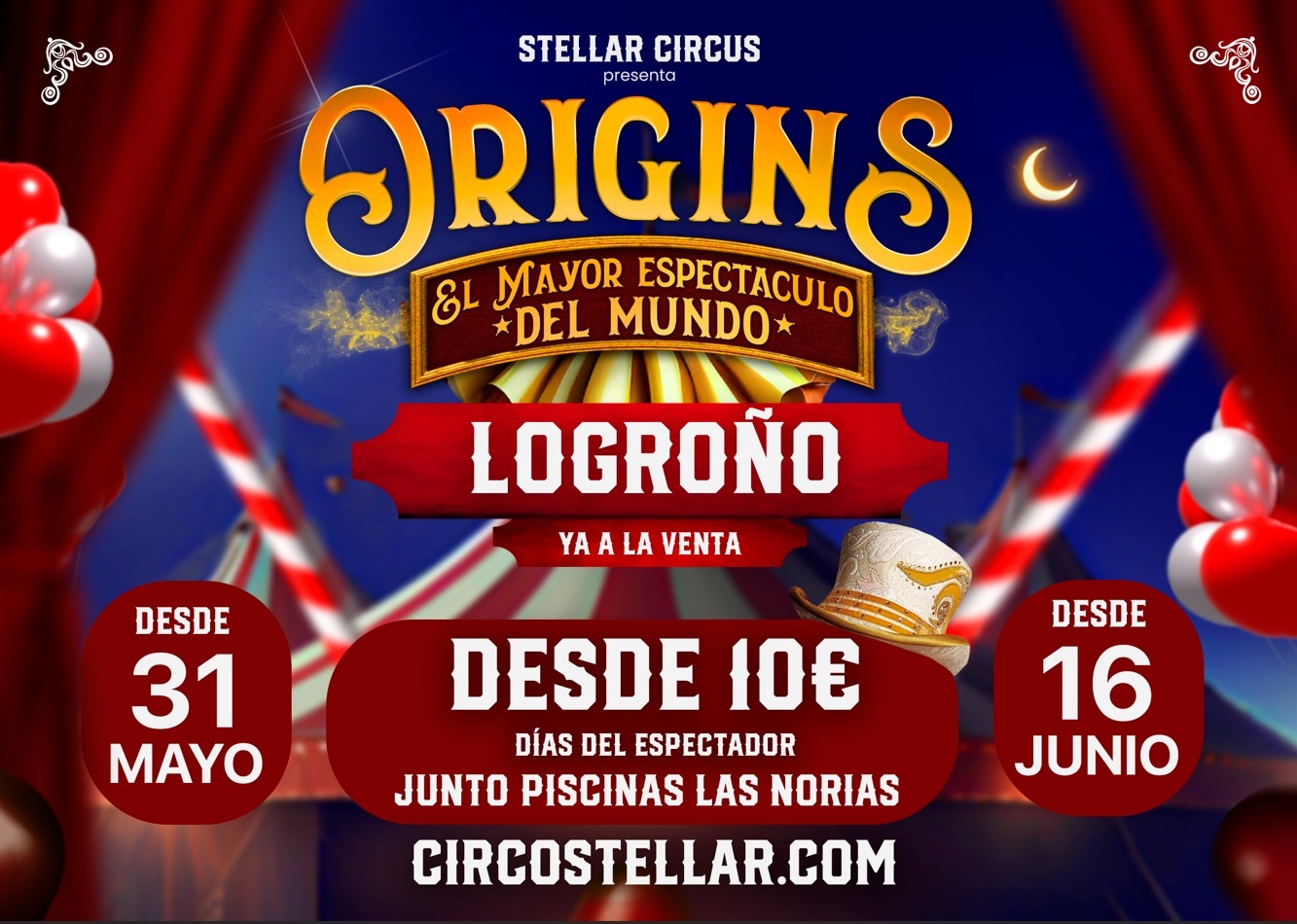 Circo Stellar Logrono Origins