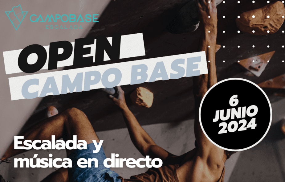 Open Campo Base: escalada y música en directo