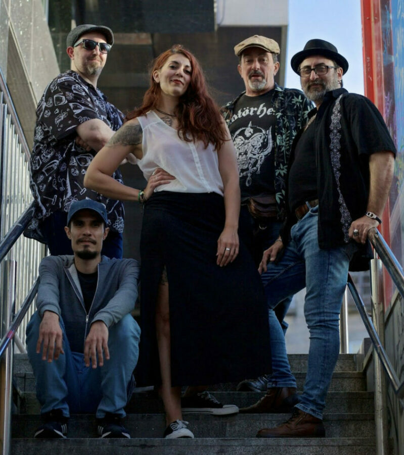 Concierto de la banda de rock y blues Rukan en Pontevedra