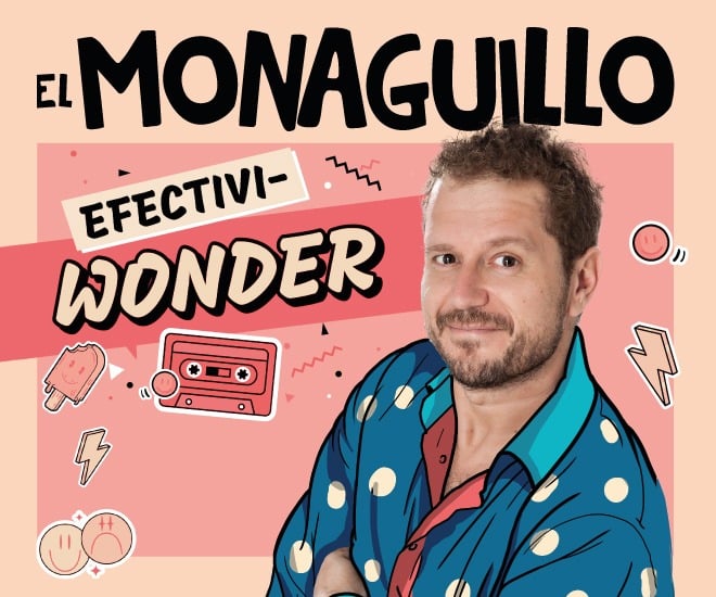 El Monaguillo lleva «Efectiviwonder» a Arona: Risa Garantizada