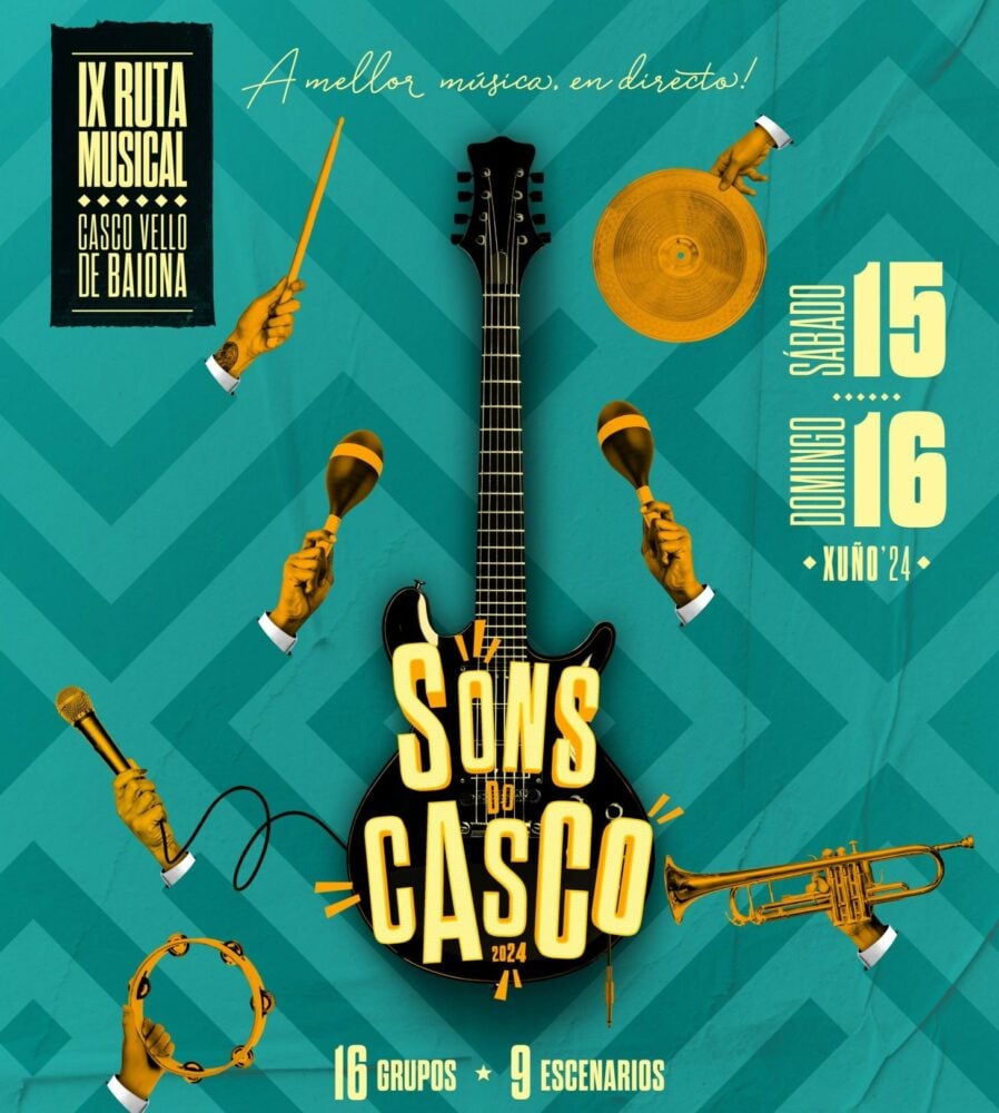 Vuelve Sons do casco, el ciclo de conciertos en las calles y plazas de Baiona