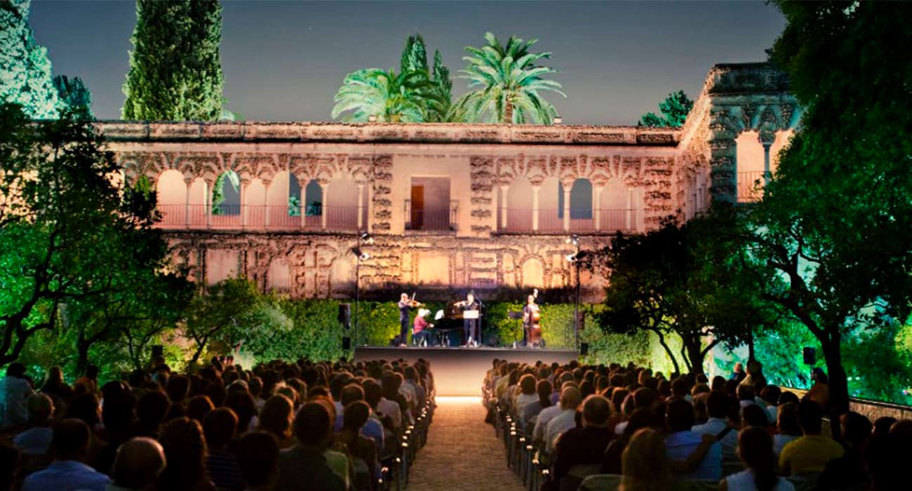 Las Noches en los Jardines del Alcázar en Sevilla: todos los conciertos