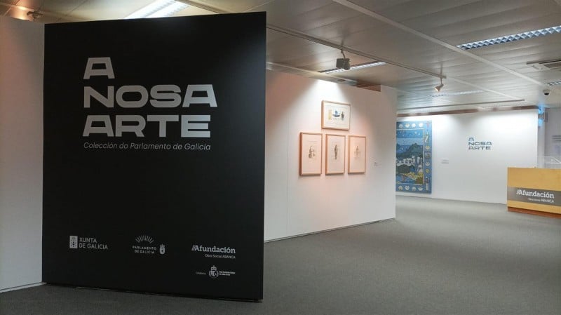 Exposición «A nosa arte. Colección do Parlamento de Galicia» en A Coruña