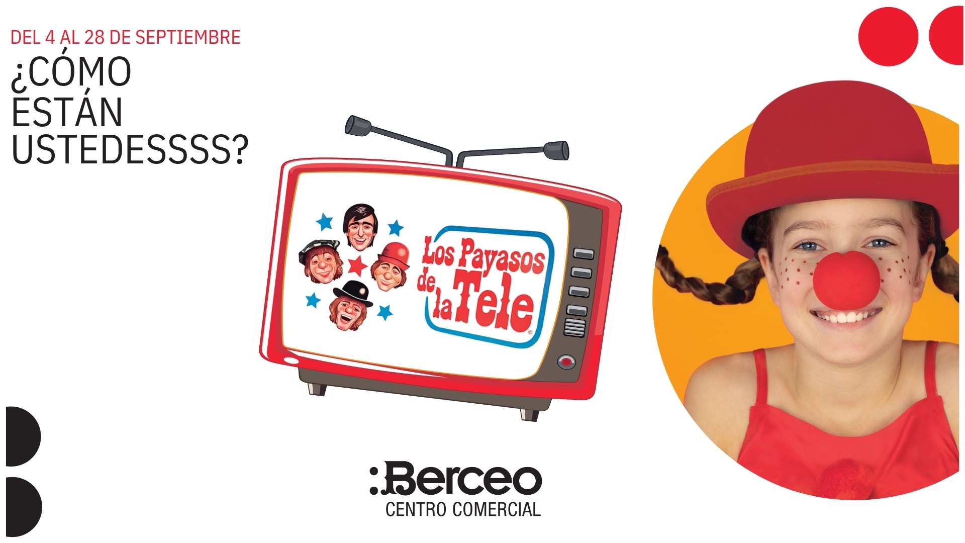 Los Payasos de la Tele en C.C. Berceo