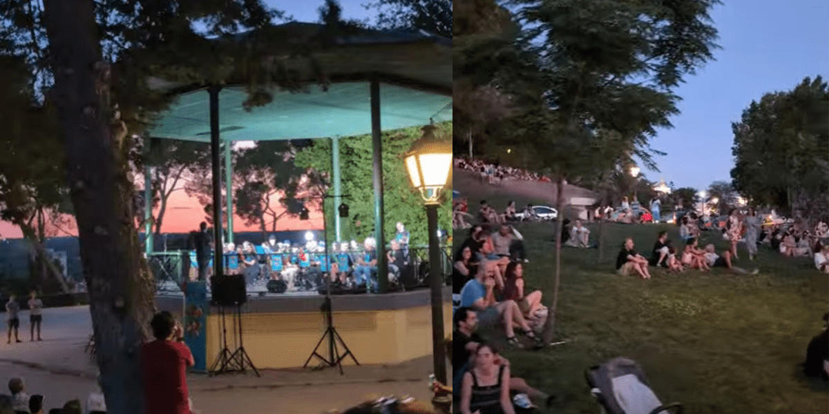 parque oeste conciertos gratis verano