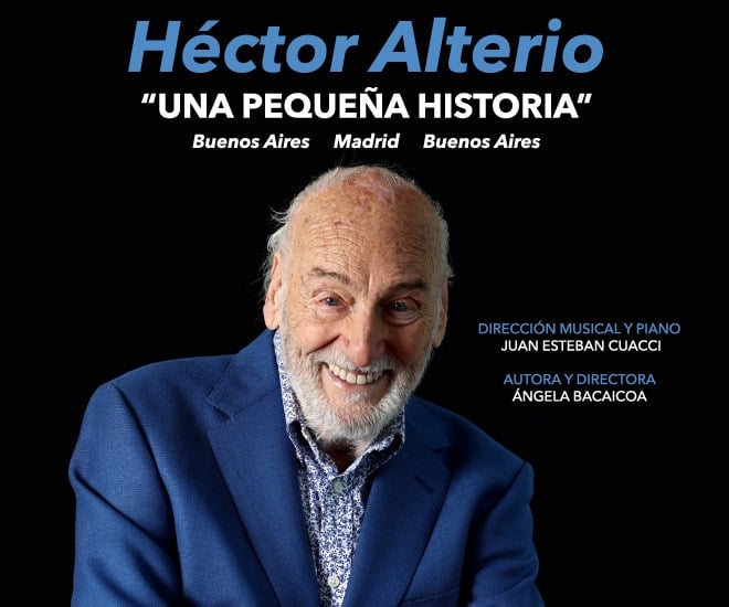 «Una pequeña historia con Héctor Alterio en Puerto de la Cruz»