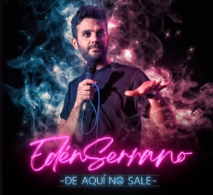 El humorista Edén Serrano presenta en Vigo su monólogo ‘De aquí no sale’