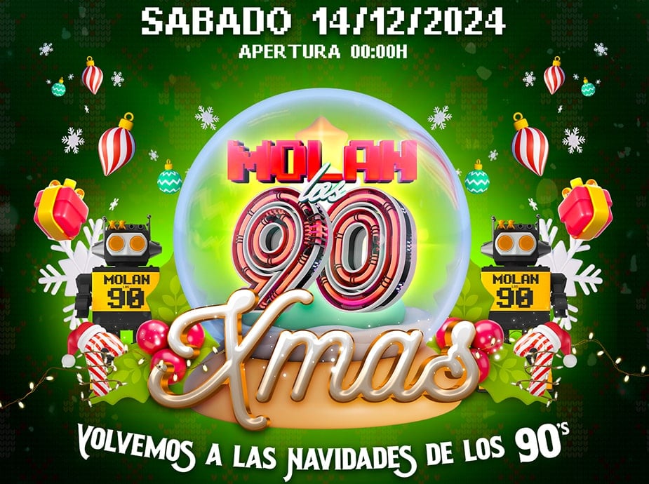 molan los 90 Burgos Xmas Edition min