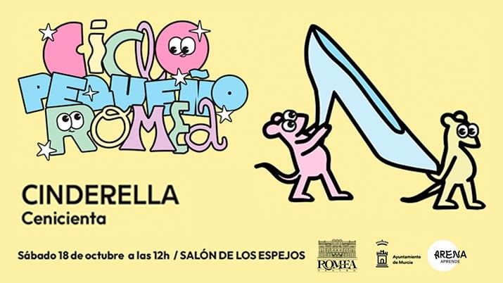 ‘Cinderella’ en el Salón de los Espejos de la mano del Teatro Romea