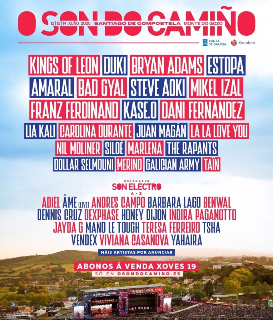 Cartel festival Son do Camiño