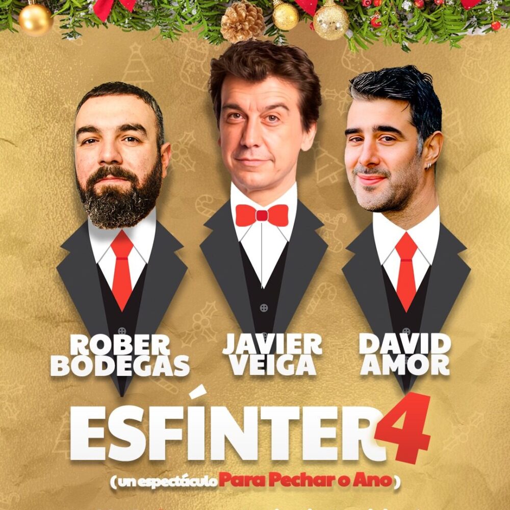 Regresa «Esfínter» a Vigo, con David Amor, Javier Vega y Rober Bodegas