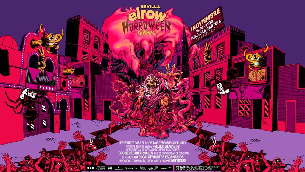 elrow halloween sevilla 2024