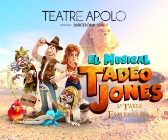 tadeo jones la tabla esmeralda el musical 0