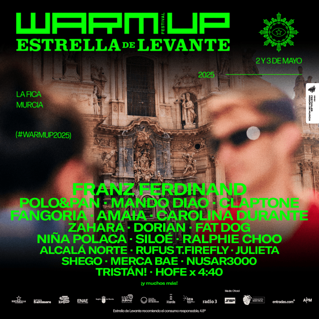 Cartel completo WARM UP 2025