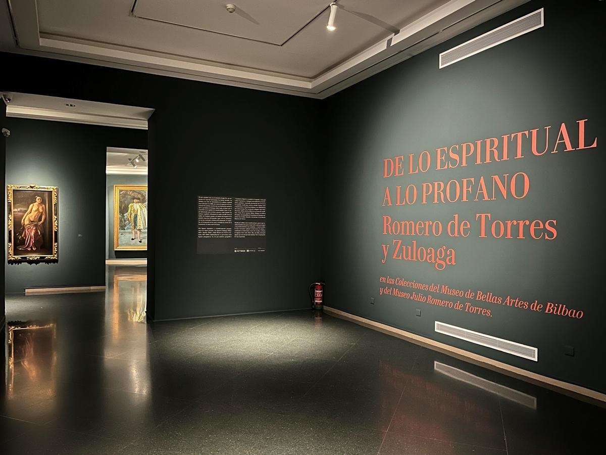 Exposición De lo espiritual a lo profano Romero de Torres y Zuloaga