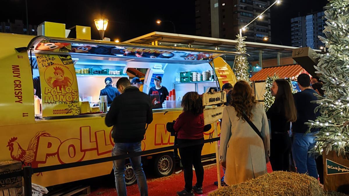 food truck de Dabiz Muñoz navidad mercado nuevos ministerios madrid