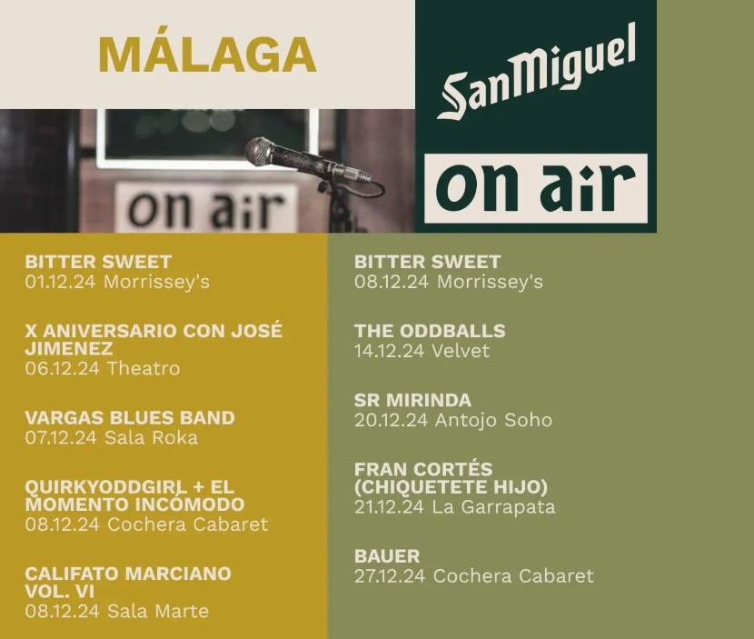 san miguel on air malaga