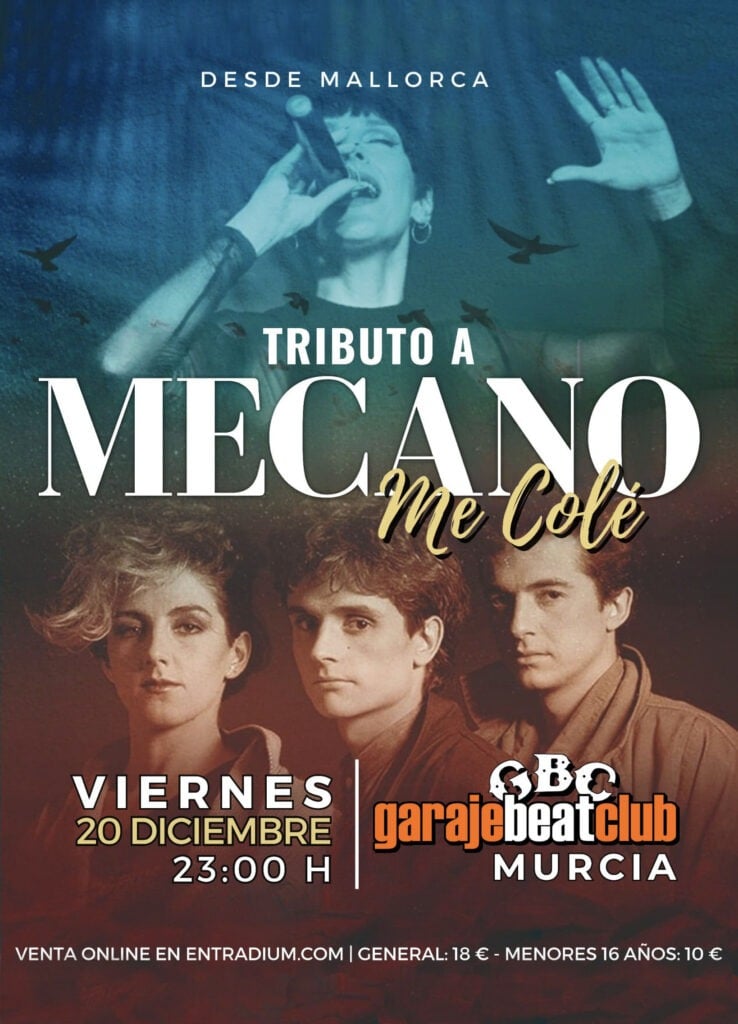 Me colé tributo a Mecano Murcia