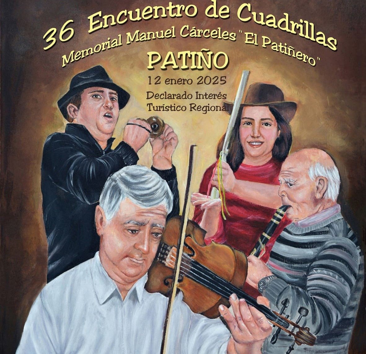 Cartel Patiño encuentro de cuadrillas 2